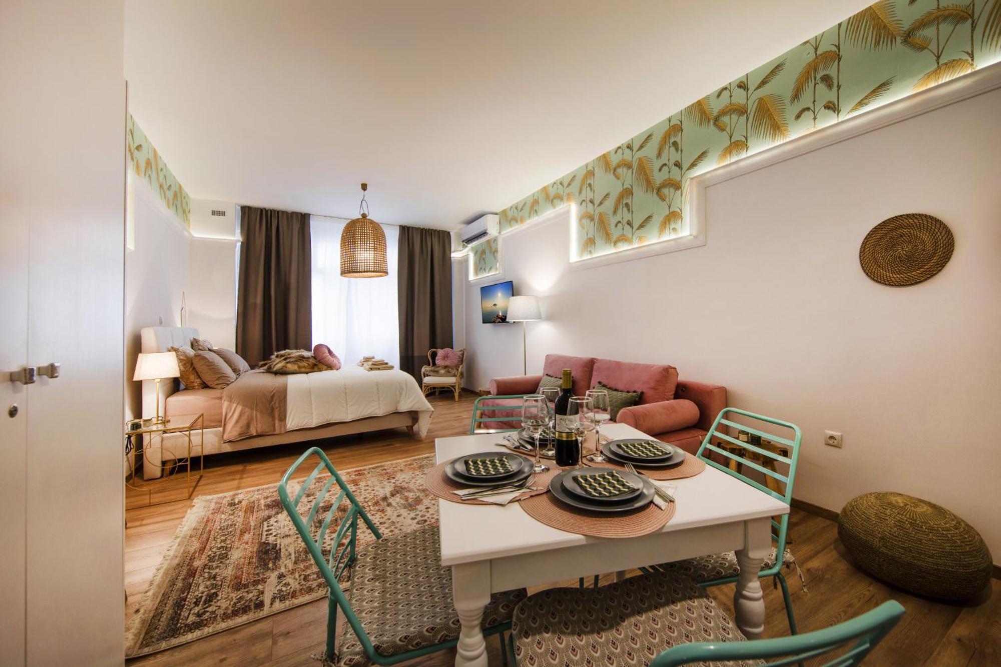 Chung cư studio 42 m² có 1 phòng tắm riêng ở Omonia Athens Ngoại thất bức ảnh